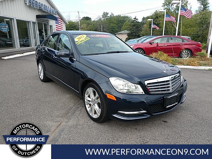 2013 Mercedes-Benz C-Class 4dr Sdn C 300 Luxury 4MATIC, available for sale in Wappingers Falls, New York | Performance Motor Cars. Wappingers Falls, New York