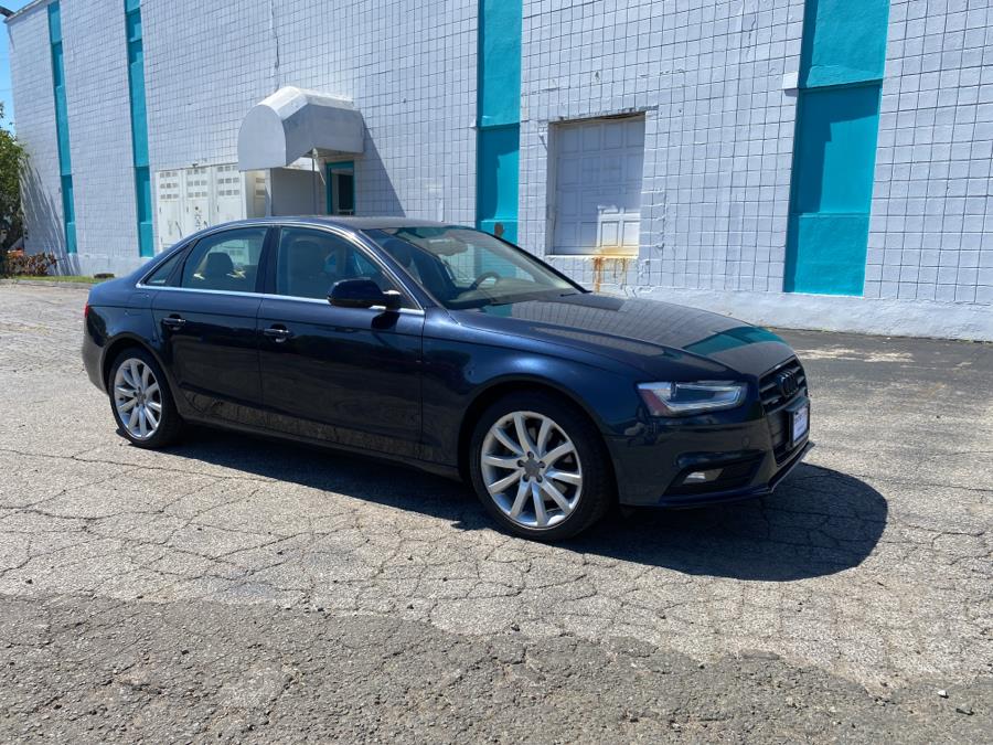 2013 Audi A4 4dr Sdn Auto quattro 2.0T Premium Plus, available for sale in Milford, Connecticut | Dealertown Auto Wholesalers. Milford, Connecticut
