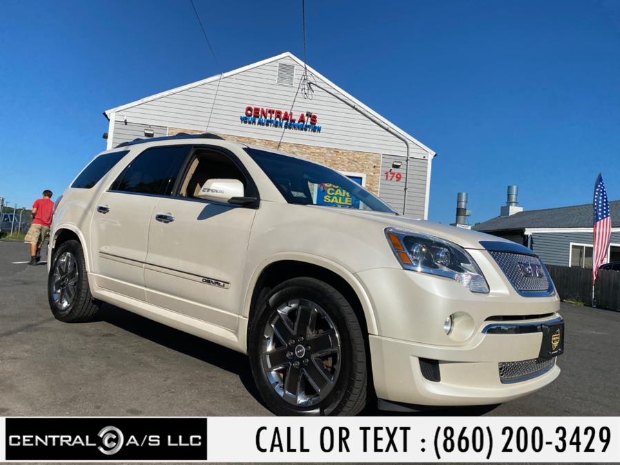 2012 GMC Acadia 4dr Denali, available for sale in East Windsor, Connecticut | Central A/S LLC. East Windsor, Connecticut