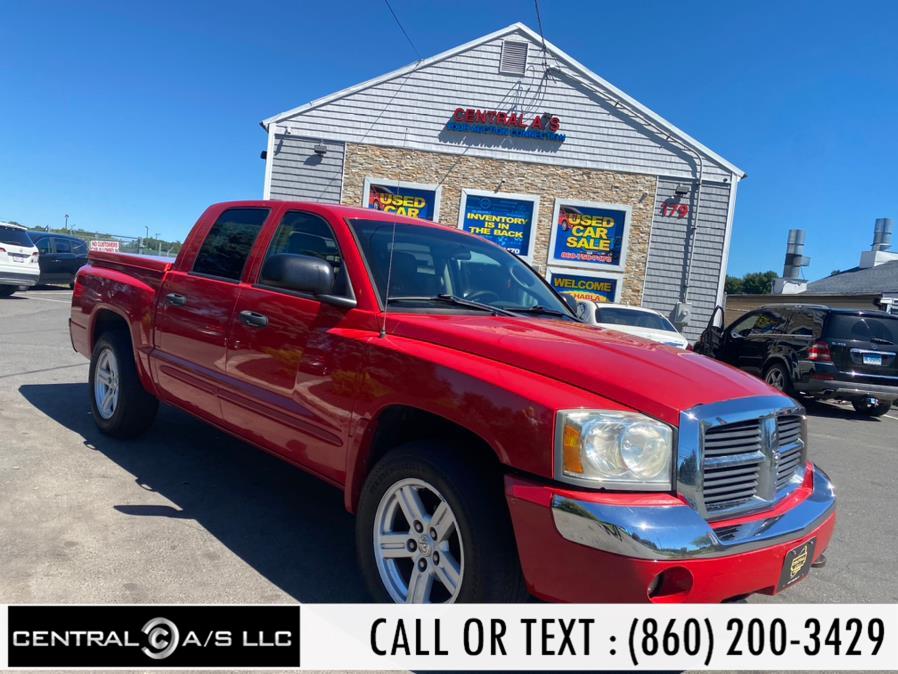 2007 Dodge Dakota 4WD Quad Cab 131" SLT, available for sale in East Windsor, Connecticut | Central A/S LLC. East Windsor, Connecticut