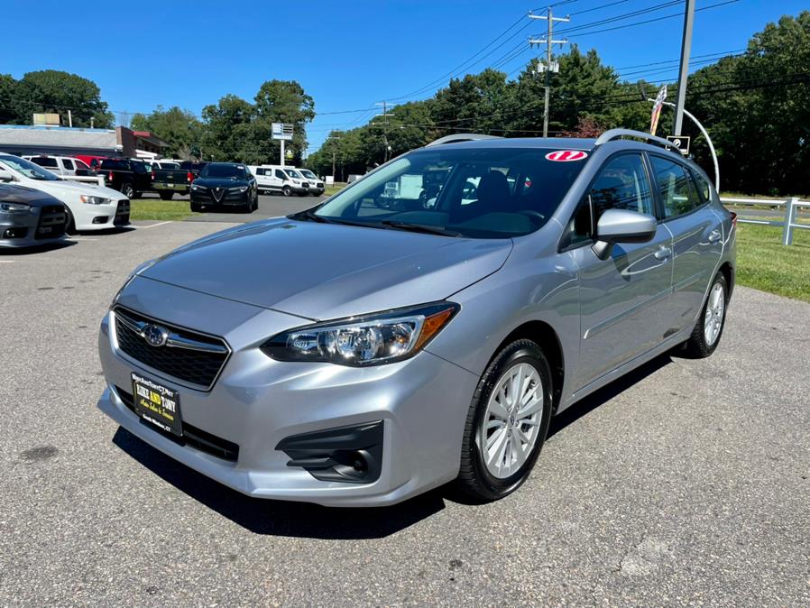 2017 Subaru Impreza 2.0i Premium 5-door CVT, available for sale in South Windsor, Connecticut | Mike And Tony Auto Sales, Inc. South Windsor, Connecticut