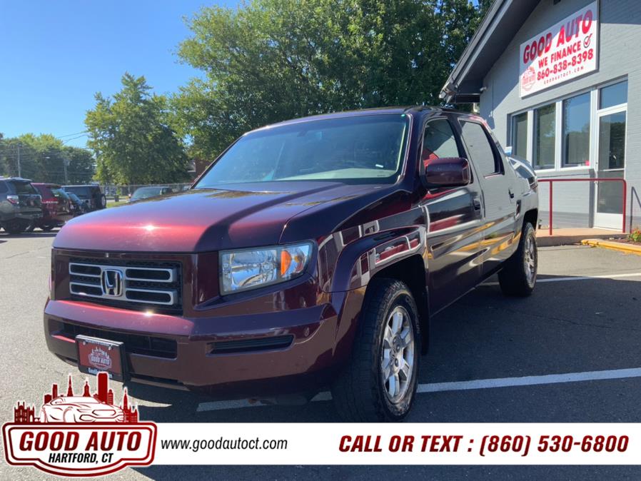 2008 Honda Ridgeline 4WD Crew Cab RTL w/Lthr, available for sale in Hartford, Connecticut | Good Auto LLC. Hartford, Connecticut
