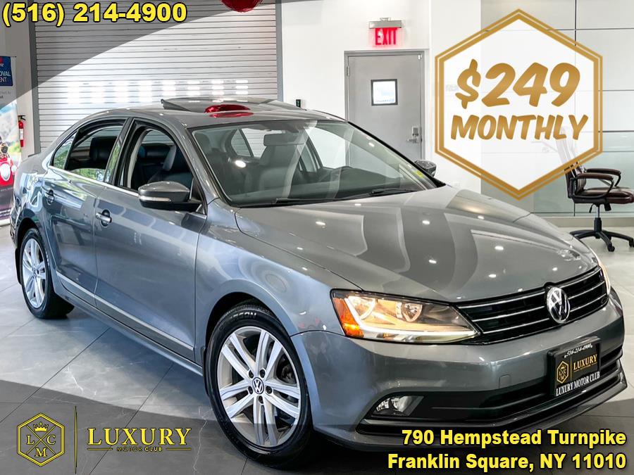 2017 Volkswagen Jetta 1.8T SEL Auto, available for sale in Franklin Square, New York | Luxury Motor Club. Franklin Square, New York