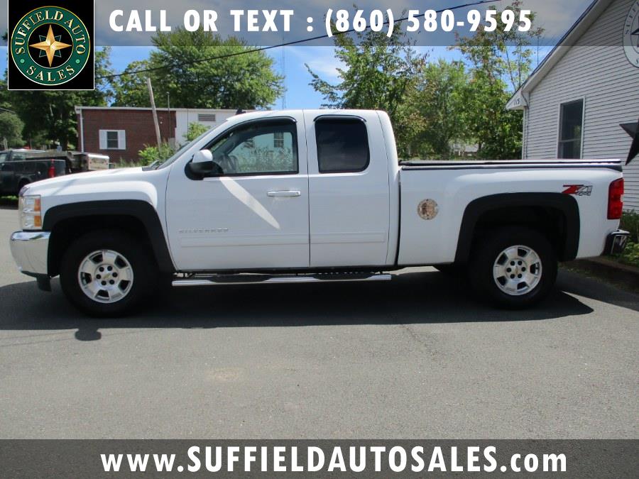 2013 Chevrolet Silverado 1500 4WD Ext Cab 143.5" LT, available for sale in Suffield, Connecticut | Suffield Auto LLC. Suffield, Connecticut