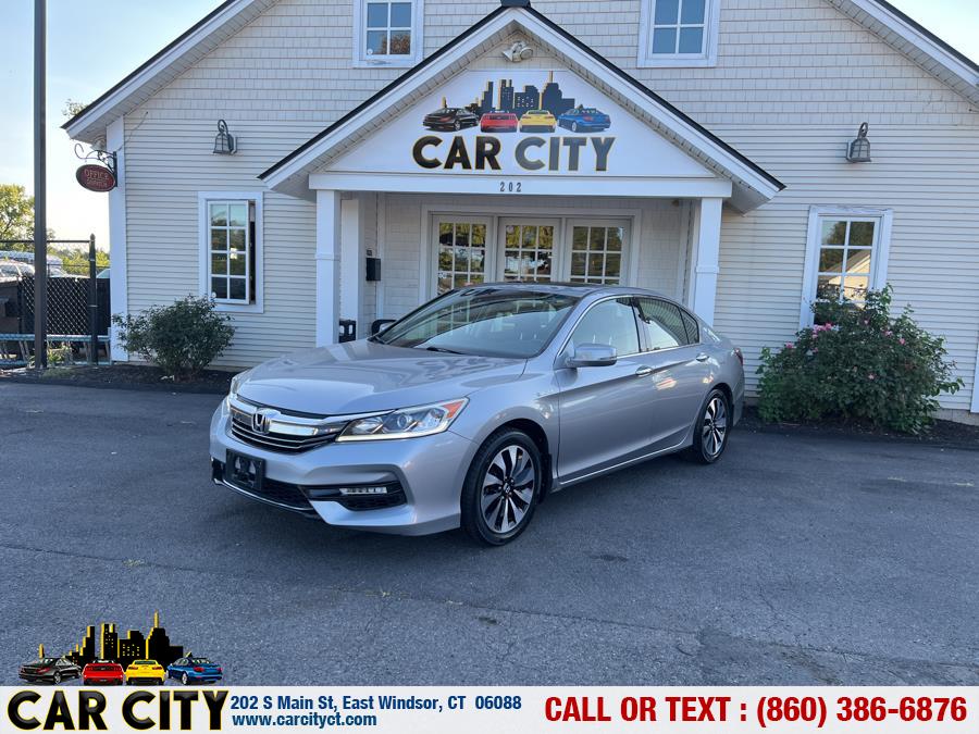 2017 Honda Accord Hybrid EX-L Sedan, available for sale in East Windsor, Connecticut | Car City LLC. East Windsor, Connecticut