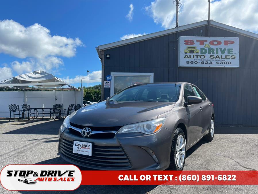 2017 Toyota Camry LE Automatic (Natl), available for sale in East Windsor, Connecticut | Stop & Drive Auto Sales. East Windsor, Connecticut