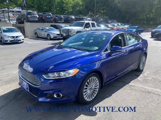 2016 Ford Fusion 4dr Sdn Titanium FWD, available for sale in Naugatuck, Connecticut | J&M Automotive Sls&Svc LLC. Naugatuck, Connecticut