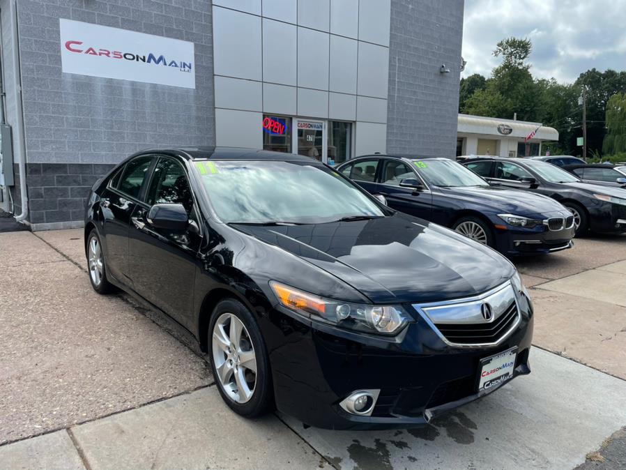 2011 Acura TSX 4dr Sdn I4 Auto Tech Pkg, available for sale in Manchester, Connecticut | Carsonmain LLC. Manchester, Connecticut