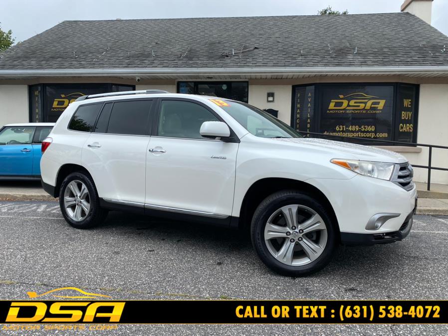 2013 Toyota Highlander 4WD 4dr V6  Limited (Natl), available for sale in Commack, New York | DSA Motor Sports Corp. Commack, New York