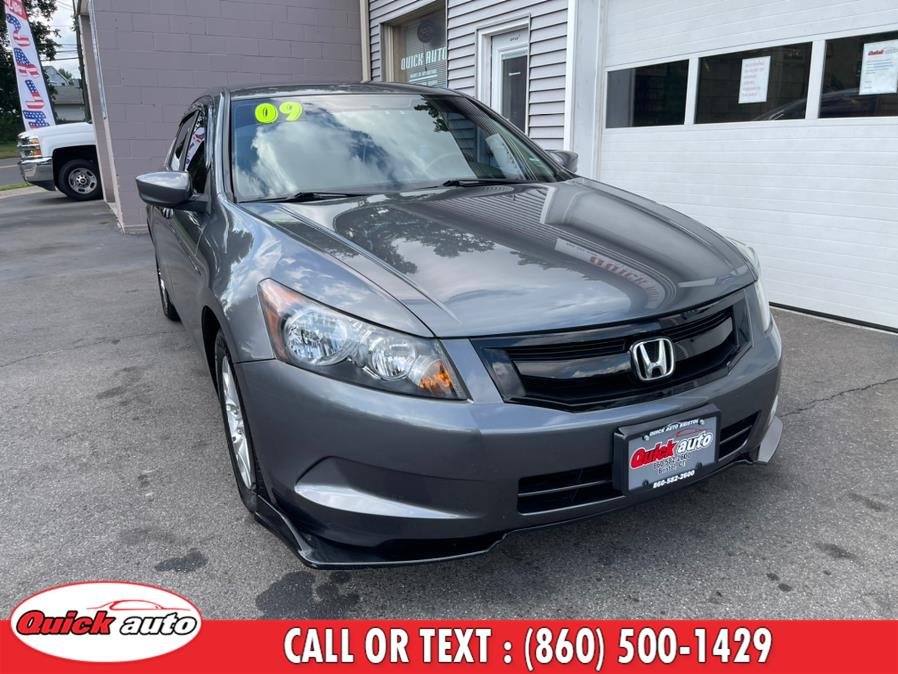 2009 Honda Accord Sdn 4dr I4 Auto LX-P, available for sale in Bristol, Connecticut | Quick Auto LLC. Bristol, Connecticut