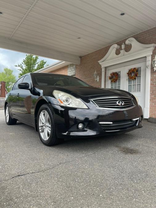 2011 Infiniti G25 Sedan 4dr x AWD, available for sale in New Britain, Connecticut | Supreme Automotive. New Britain, Connecticut