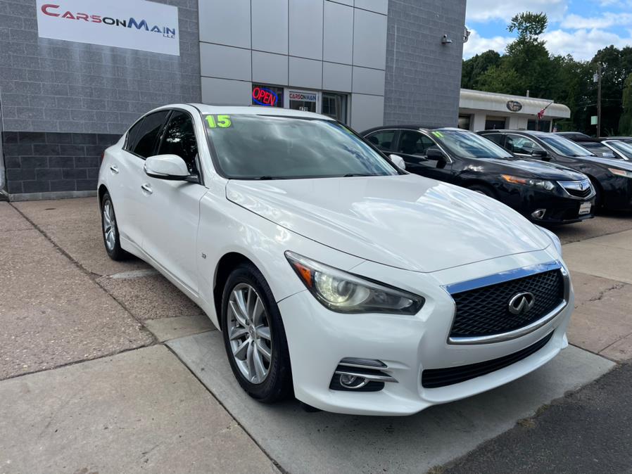 2015 INFINITI Q50 4dr Sdn Premium AWD, available for sale in Manchester, Connecticut | Carsonmain LLC. Manchester, Connecticut