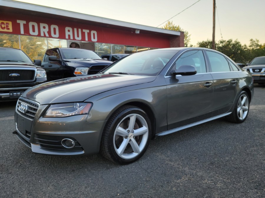 2012 Audi A4 4dr Sdn Auto quattro 2.0T Premium Plus, available for sale in East Windsor, Connecticut | Toro Auto. East Windsor, Connecticut