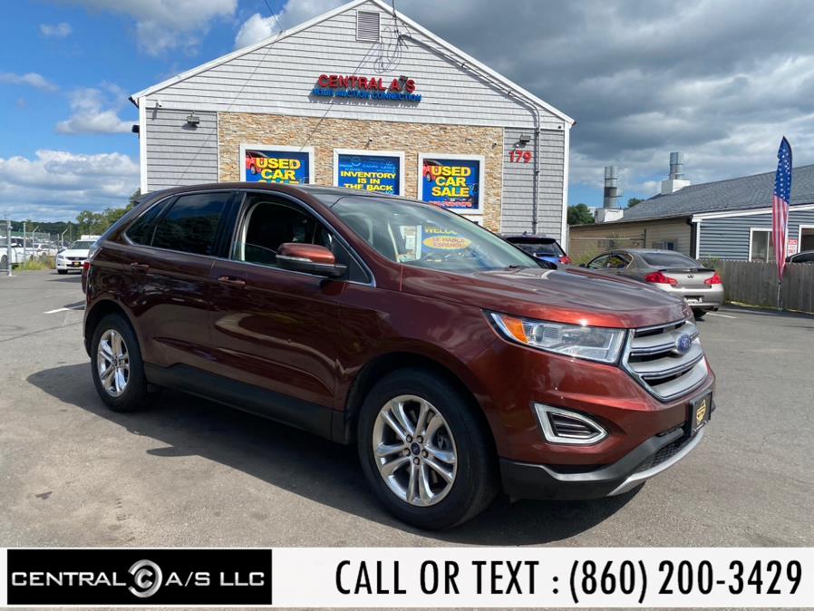 2015 Ford Edge 4dr SEL AWD, available for sale in East Windsor, Connecticut | Central A/S LLC. East Windsor, Connecticut