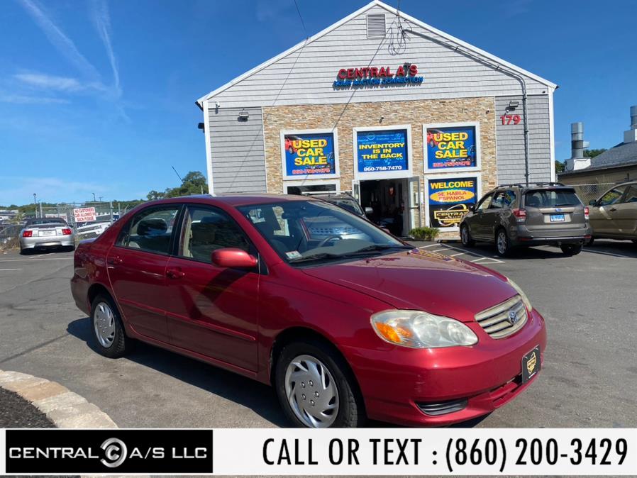 2004 Toyota Corolla 4dr Sdn LE Auto, available for sale in East Windsor, Connecticut | Central A/S LLC. East Windsor, Connecticut
