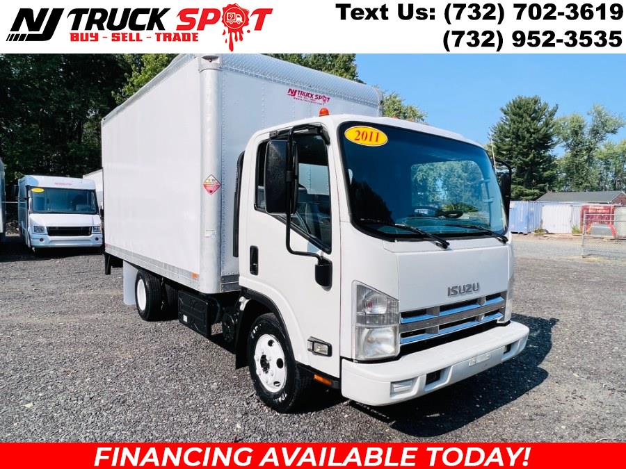 2011 Isuzu NPR DSL REG AT ECO-MAX 14 FEET DRY BOX + LIFT GATE + NO CDL, available for sale in South Amboy, New Jersey | NJ Truck Spot. South Amboy, New Jersey