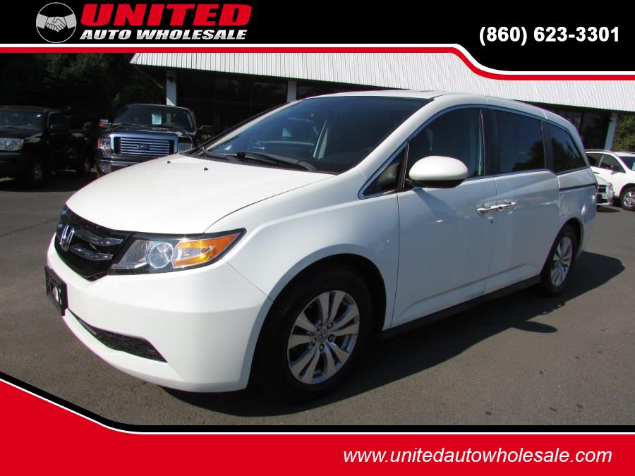 2015 Honda Odyssey 5dr EX-L, available for sale in East Windsor, Connecticut | United Auto Sales of E Windsor, Inc. East Windsor, Connecticut