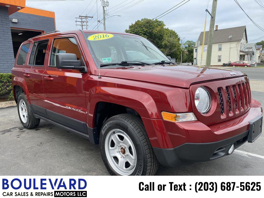 2016 Jeep Patriot Sport SUV 4D, available for sale in New Haven, Connecticut | Boulevard Motors LLC. New Haven, Connecticut