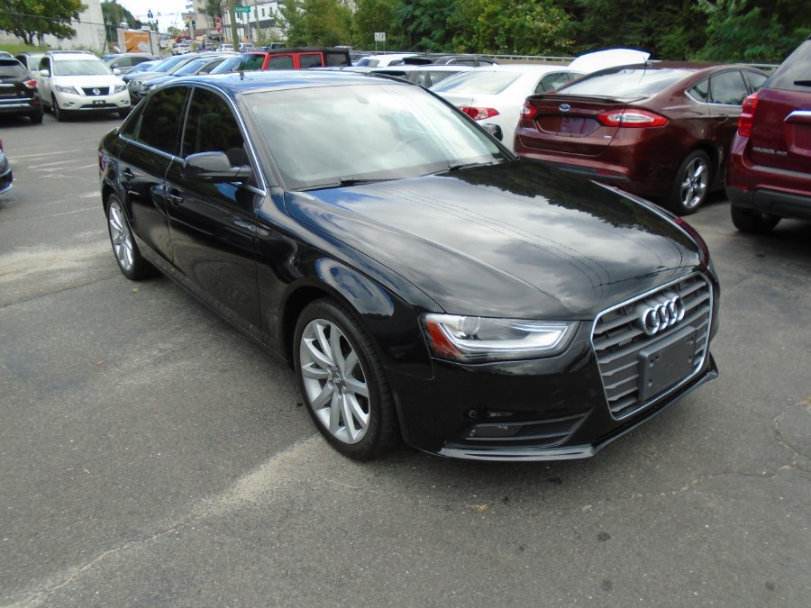 2013 Audi A4 4dr Sdn Auto quattro 2.0T Premium Plus, available for sale in Waterbury, Connecticut | Jim Juliani Motors. Waterbury, Connecticut