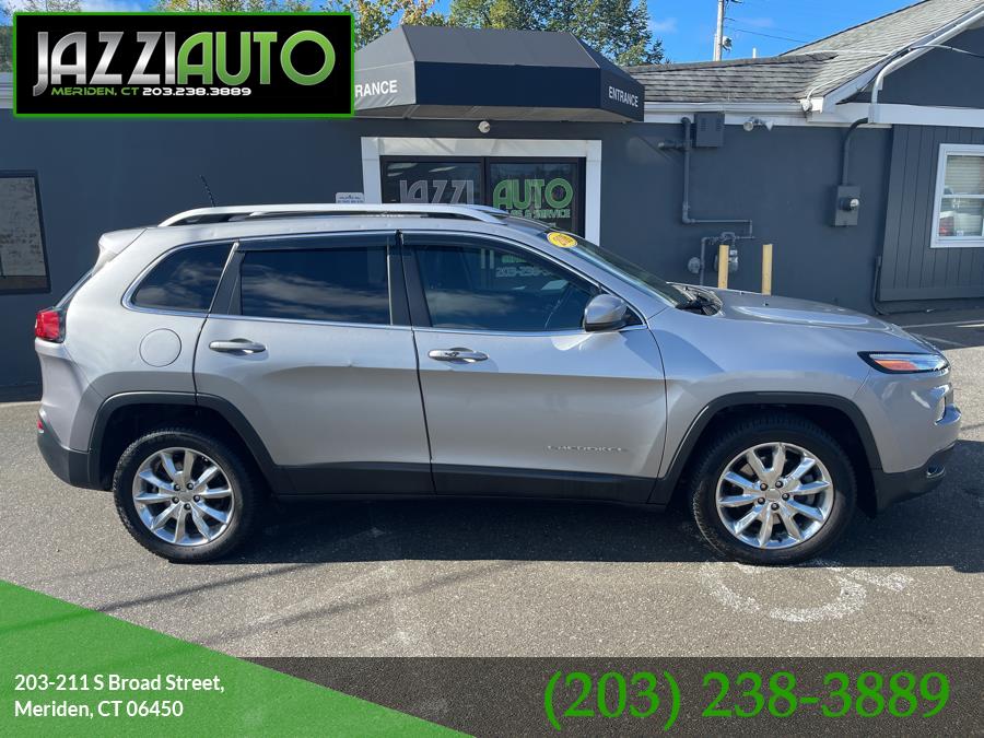2016 Jeep Cherokee 4WD 4dr Limited, available for sale in Meriden, Connecticut | Jazzi Auto Sales LLC. Meriden, Connecticut