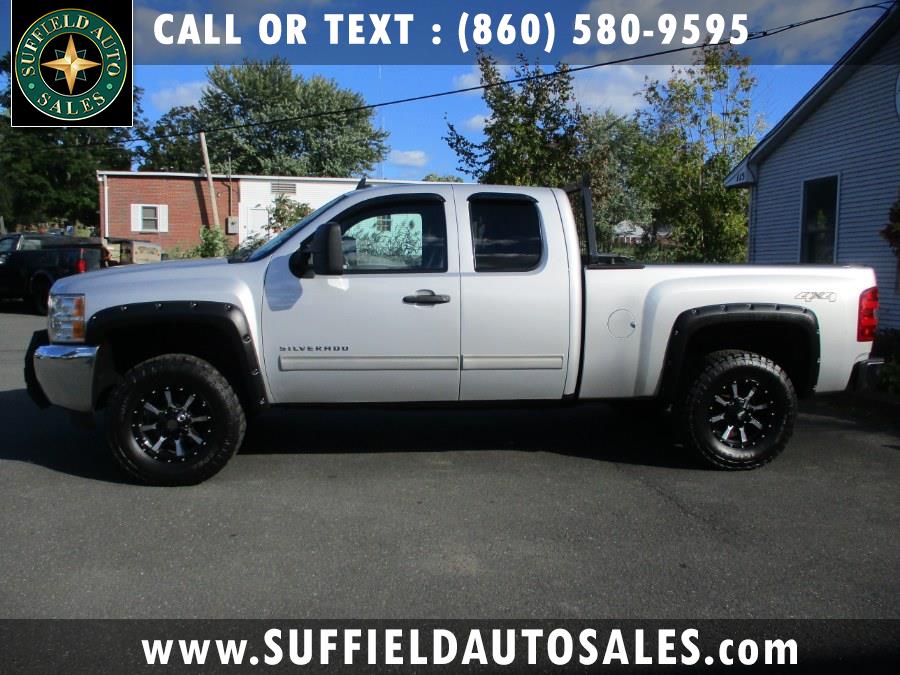 2012 Chevrolet Silverado 1500 4WD Ext Cab 143.5" LS, available for sale in Suffield, Connecticut | Suffield Auto LLC. Suffield, Connecticut