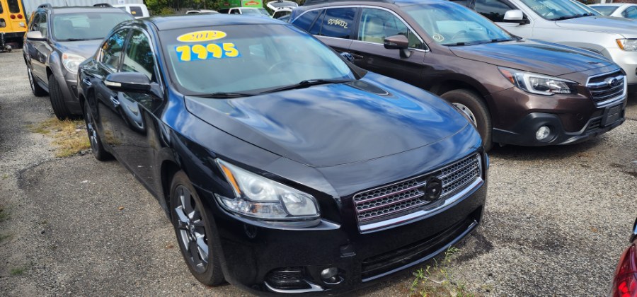 2012 Nissan Maxima 4dr Sdn V6 CVT 3.5 SV, available for sale in Patchogue, New York | Romaxx Truxx. Patchogue, New York