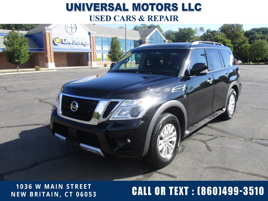2017 Nissan Armada 4x4 SV, available for sale in New Britain, Connecticut | Universal Motors LLC. New Britain, Connecticut