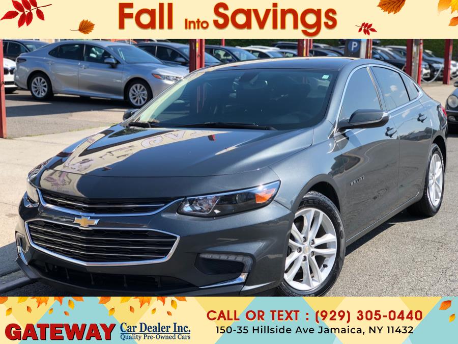 2018 Chevrolet Malibu 4dr Sdn LT w/1LT, available for sale in Jamaica, New York | Gateway Car Dealer Inc. Jamaica, New York