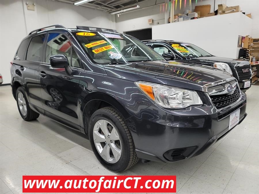 2016 Subaru Forester 4dr CVT 2.5i Premium PZEV, available for sale in West Haven, Connecticut | Auto Fair Inc.. West Haven, Connecticut
