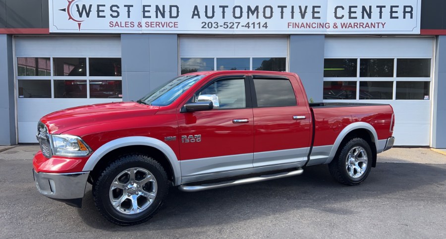 2014 Ram 1500 4WD Crew Cab 149" Laramie, available for sale in Waterbury, Connecticut | West End Automotive Center. Waterbury, Connecticut