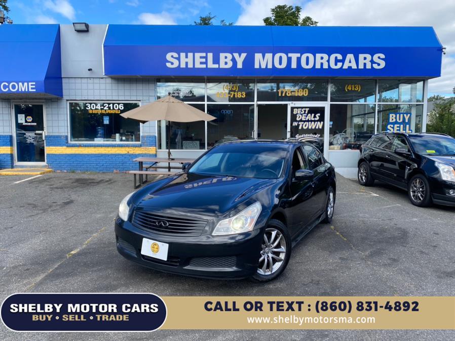 2008 INFINITI G35 Sedan 4dr x AWD, available for sale in Springfield, Massachusetts | Shelby Motor Cars. Springfield, Massachusetts