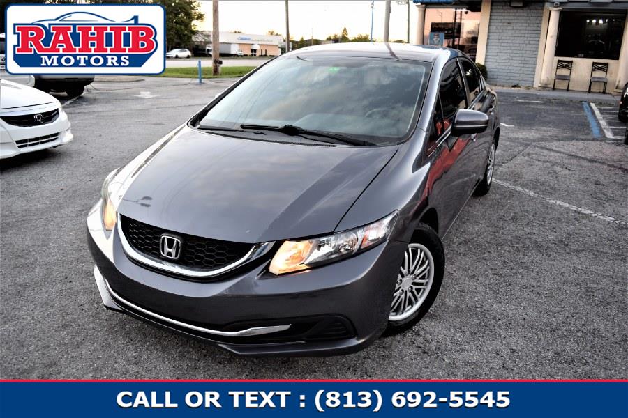 2014 Honda Civic Sedan 4dr CVT LX, available for sale in Winter Park, Florida | Rahib Motors. Winter Park, Florida