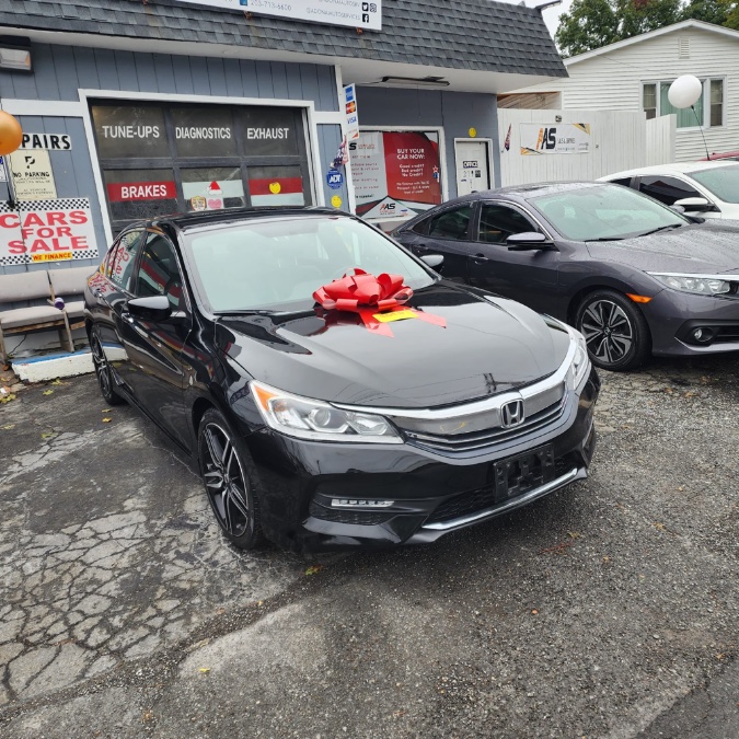 2017 Honda Accord Sedan Sport SE CVT, available for sale in Hamden, Connecticut | Adonai Auto Sales LLC. Hamden, Connecticut
