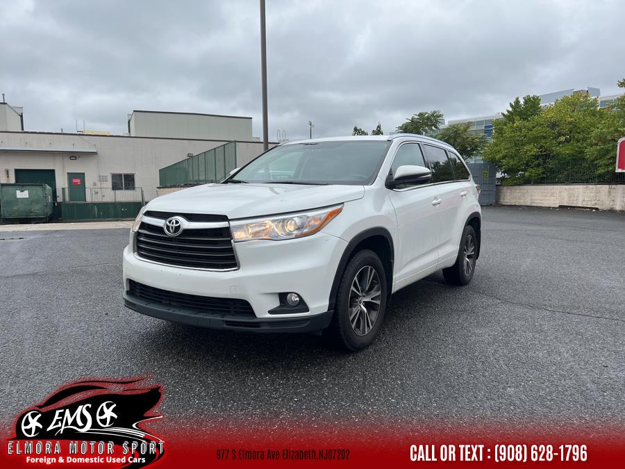 2016 Toyota Highlander AWD 4dr V6 XLE (Natl), available for sale in Elizabeth, New Jersey | Elmora Motor Sports. Elizabeth, New Jersey