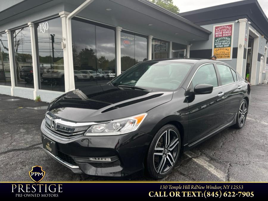2016 Honda Accord Sedan 4dr I4 CVT Sport, available for sale in New Windsor, New York | Prestige Pre-Owned Motors Inc. New Windsor, New York