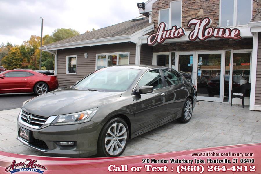 2014 Honda Accord Sedan 4dr I4 CVT Sport, available for sale in Plantsville, Connecticut | Auto House of Luxury. Plantsville, Connecticut