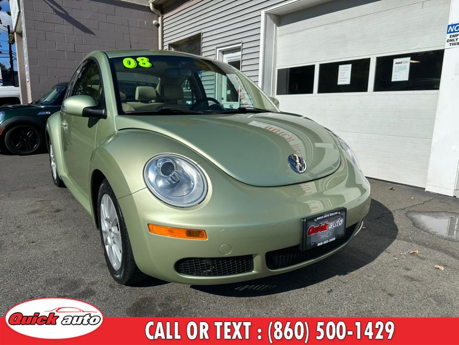2008 Volkswagen New Beetle Coupe 2dr Man S PZEV, available for sale in Bristol, Connecticut | Quick Auto LLC. Bristol, Connecticut