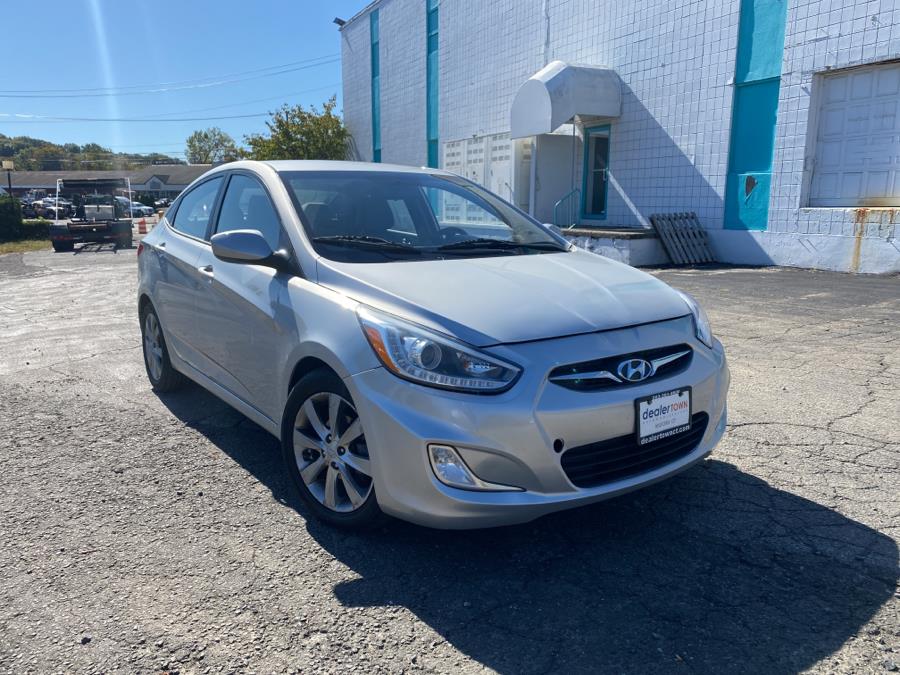 2014 Hyundai Accent 4dr Sdn Auto GLS, available for sale in Milford, Connecticut | Dealertown Auto Wholesalers. Milford, Connecticut