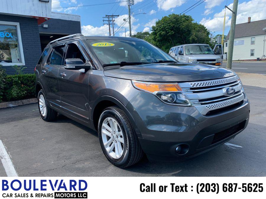 2015 Ford Explorer XLT Sport Utility 4D, available for sale in New Haven, Connecticut | Boulevard Motors LLC. New Haven, Connecticut
