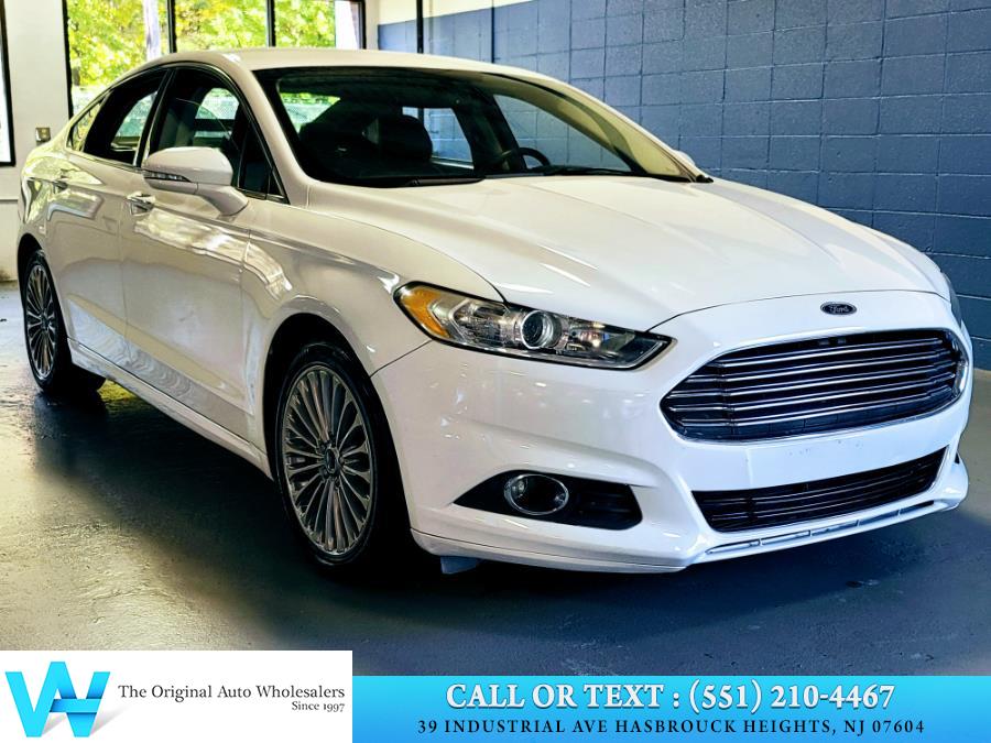 2014 Ford Fusion 4dr Sdn Titanium FWD, available for sale in Lodi, New Jersey | AW Auto & Truck Wholesalers, Inc. Lodi, New Jersey