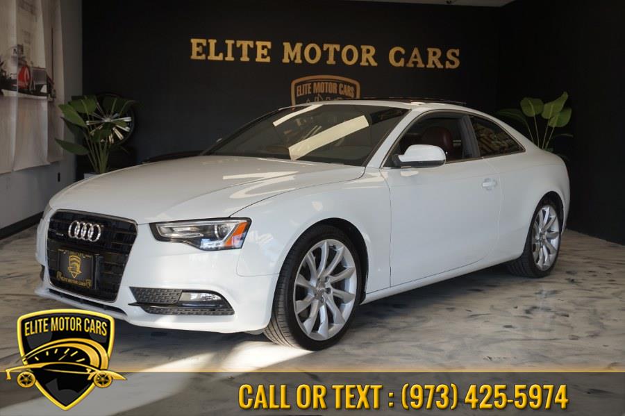2014 Audi A5 2dr Cpe Auto quattro 2.0T Premium Plus, available for sale in Newark, New Jersey | Elite Motor Cars. Newark, New Jersey