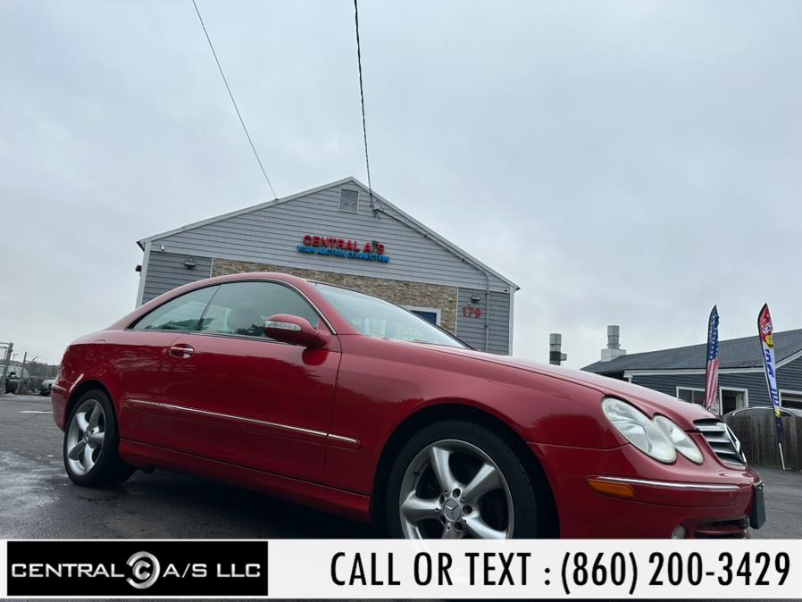 2005 Mercedes-Benz CLK-Class 2dr Coupe 3.2L, available for sale in East Windsor, Connecticut | Central A/S LLC. East Windsor, Connecticut
