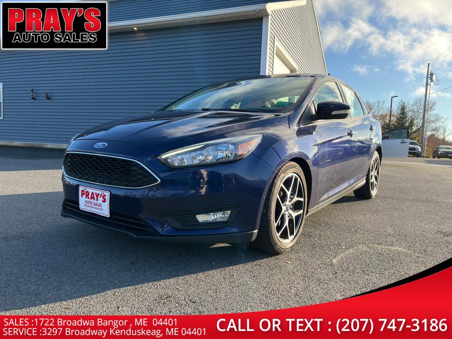 2017 Ford Focus SEL Sedan, available for sale in Bangor , Maine | Pray's Auto Sales . Bangor , Maine