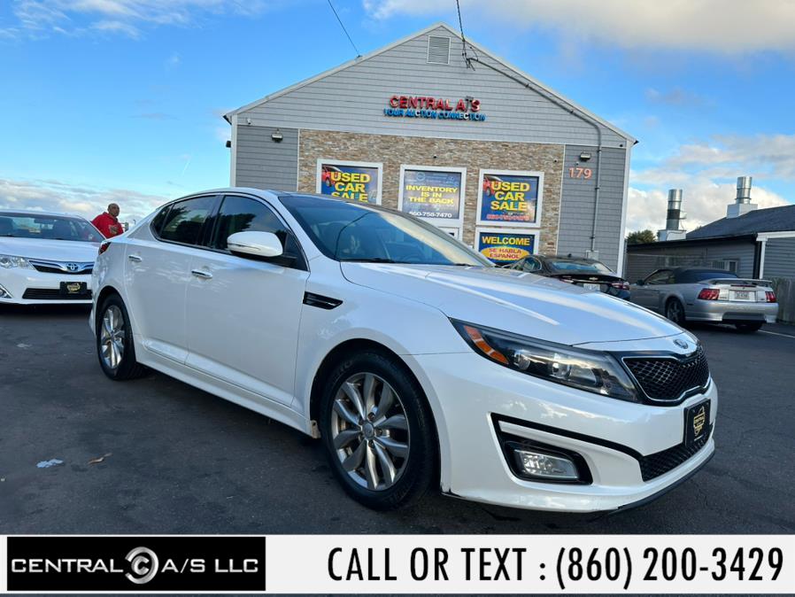 2015 Kia Optima 4dr Sdn EX, available for sale in East Windsor, Connecticut | Central A/S LLC. East Windsor, Connecticut