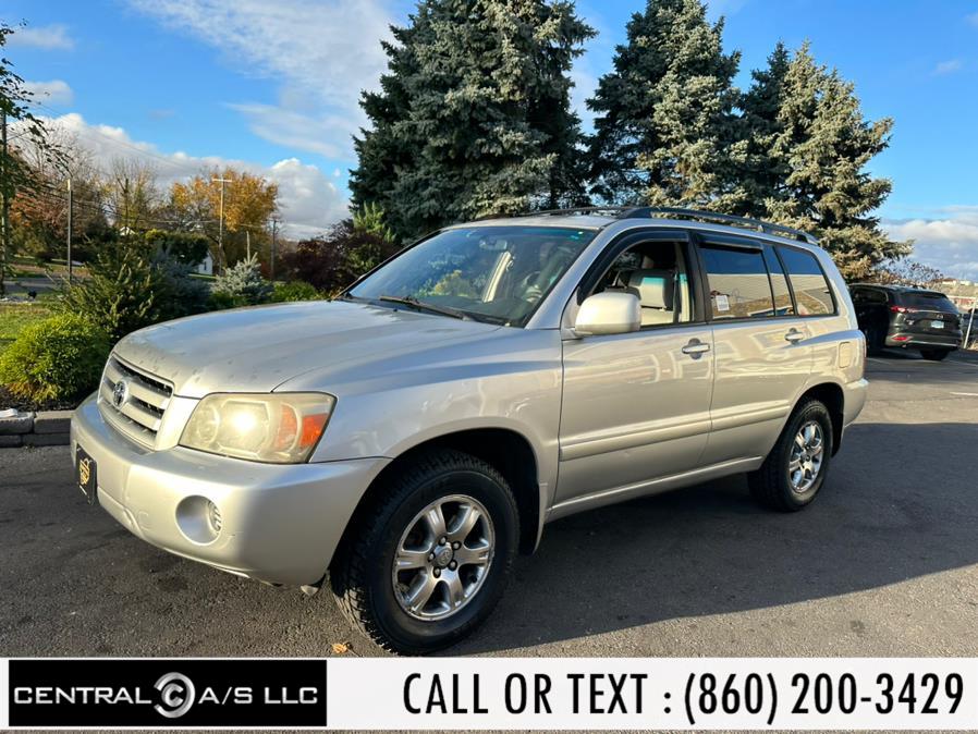 2005 Toyota Highlander 4dr V6 4WD w/3rd Row, available for sale in East Windsor, Connecticut | Central A/S LLC. East Windsor, Connecticut