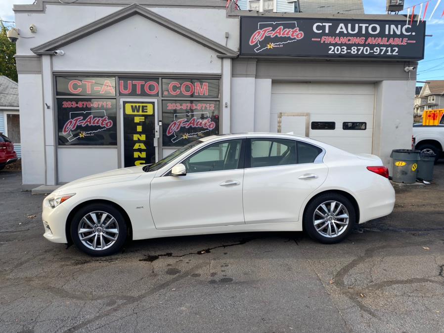 2016 INFINITI Q50 4dr Sdn 3.0t Premium AWD, available for sale in Bridgeport, Connecticut | CT Auto. Bridgeport, Connecticut