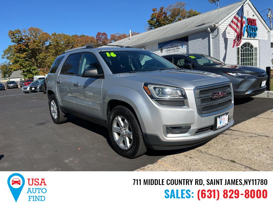 2016 GMC Acadia FWD 4dr SLE w/SLE-2, available for sale in Saint James, New York | USA Auto Find. Saint James, New York