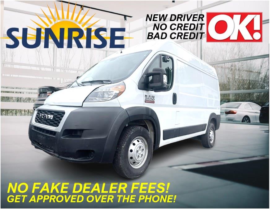 2019 Ram ProMaster Cargo Van 2500 High Roof 136" WB, available for sale in Elmont, New York | Sunrise of Elmont. Elmont, New York