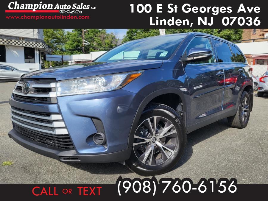 2019 Toyota Highlander LE Plus V6 AWD (Natl), available for sale in Linden, New Jersey | Champion Used Auto Sales. Linden, New Jersey