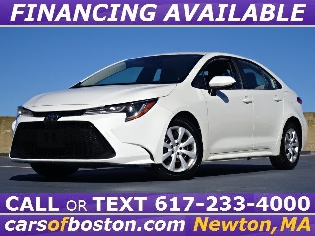 2020 Toyota Corolla LE CVT (Natl), available for sale in Newton, Massachusetts | Cars of Boston. Newton, Massachusetts